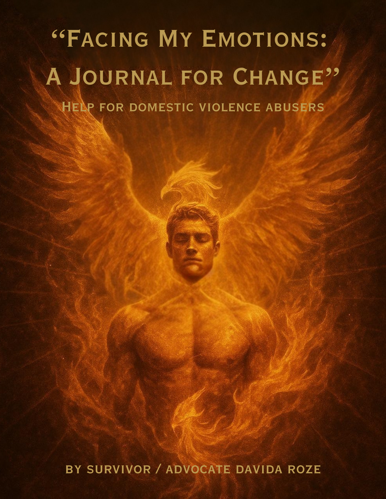 facing my emotions a journal for change (8.5 x 11 in) front cover