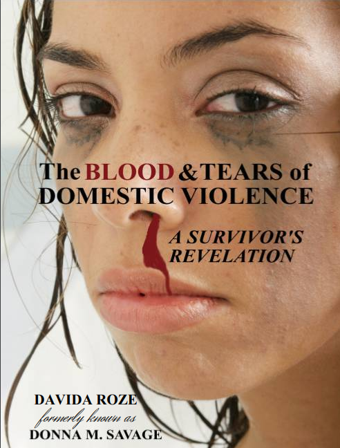 The Blood & Tears of Domestic Violence: A Survivor's Revelation front cover